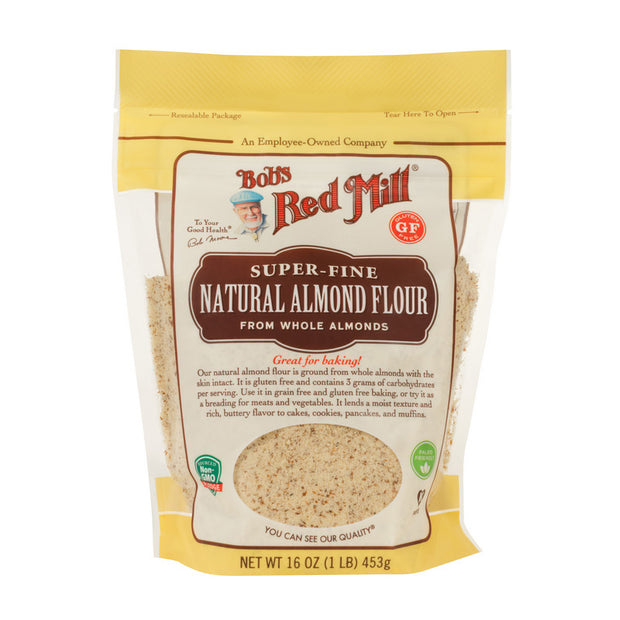 Almond Flour Natural Gluten Free 453g Bobs Red Mill