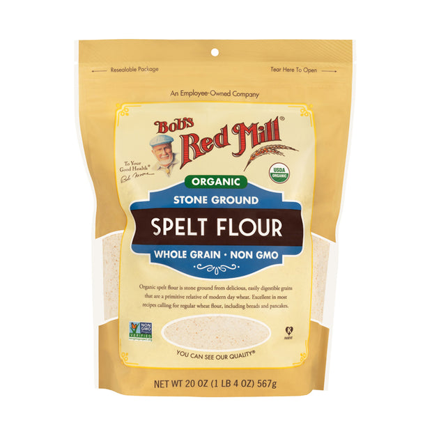 Spelt Flour Organic 567g Bobs Red Mill