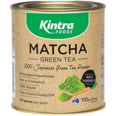 Matcha Green Tea Powder 110 g KINTRA FOODS - Broome Natural Wellness
