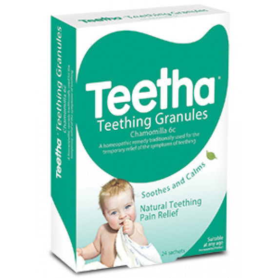 Teetha Teething Granules 24x300mg M&P - Broome Natural Wellness