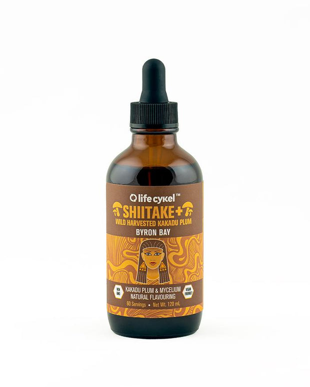 Shitake Mushroom Double Extract 120ml Life Cykel - Broome Natural Wellness