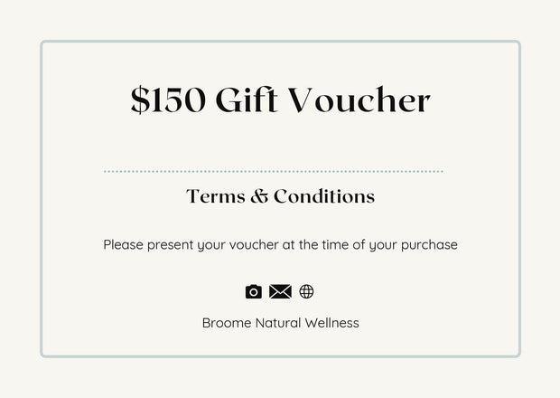 Gift Voucher Broome Natural Wellness