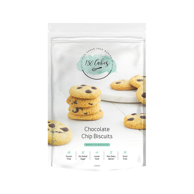 Biscuit Mix Chocolate Chip 206g 180 Cakes - Broome Natural Wellness