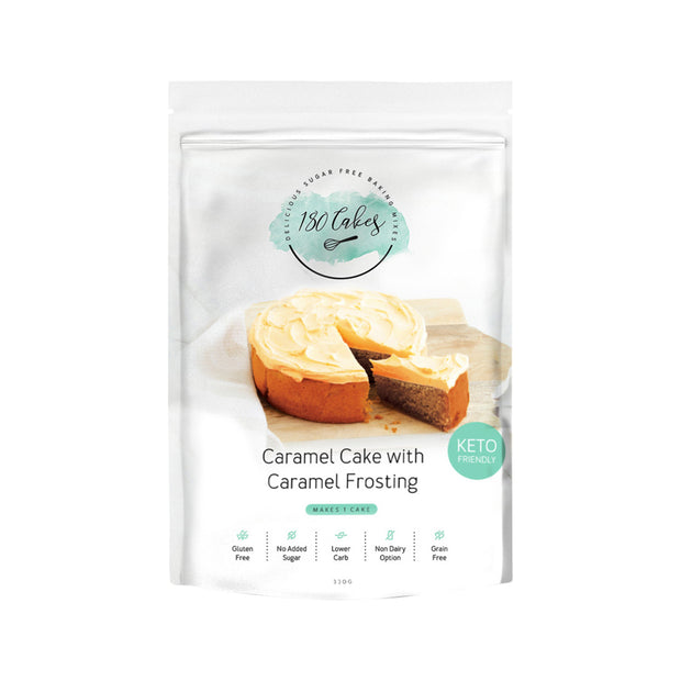 Cakes Mix Caramel With Caramel Frosting 330g 180 Cakes - Broome Natural Wellness