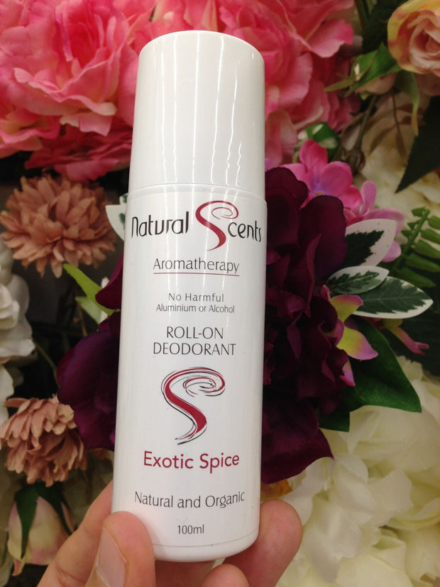 Exotic Spice Roll on Deodorant 100ml Natural Scents - Broome Natural Wellness