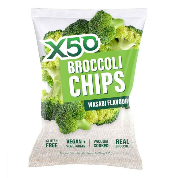 Broccoli Chips Wasabi 60g X50
