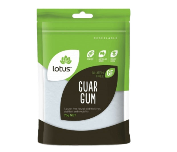 Guar Gum 75g Lotus - Broome Natural Wellness