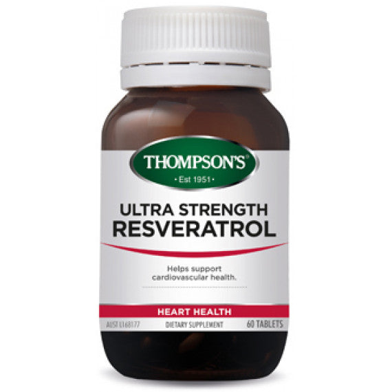 Resveratrol Ultra Strength 60T Thompsons