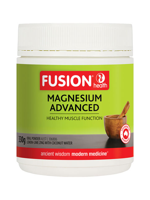 Fusion Magnesium Advanced Powder Lemon Lime 330g