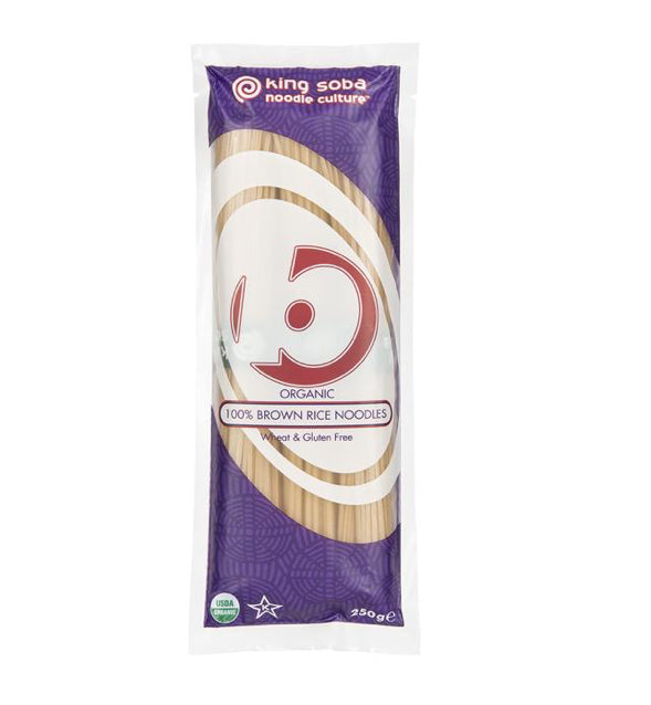 Brown Rice Noodles 250g King Soba - Broome Natural Wellness