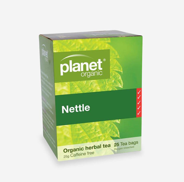 Organic Nettle Tea Bags 25s Planet Organic - Broome Natural Wellness