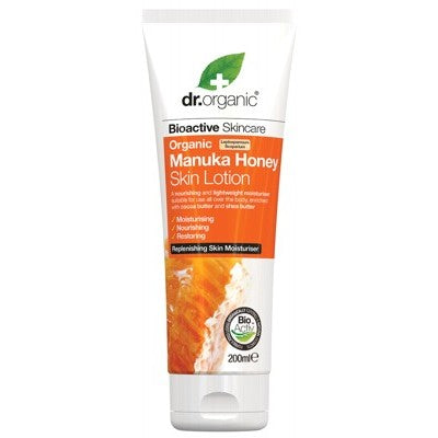 Manuka Honey Skin Lotion 200ml Dr Organic - Broome Natural Wellness