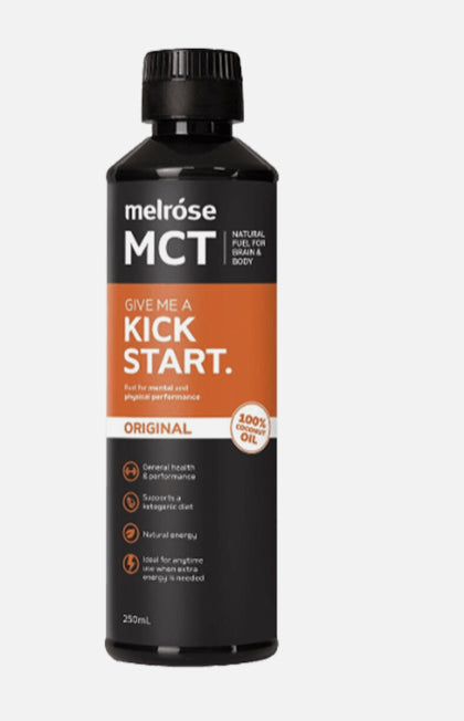 MCT Oil Original Kick Start 250ml Melrose - Broome Natural Wellness