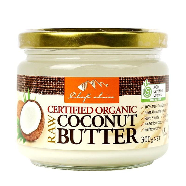 Coconut Butter Raw Organic 300g Chefs Choice