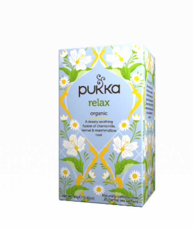 Relax Tea Bags 20 Pukka - Broome Natural Wellness
