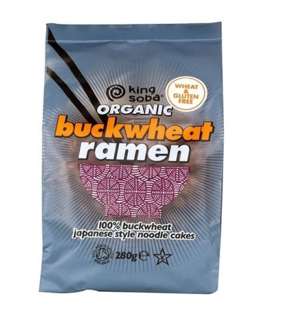 Organic Buckwheat Ramen Noodles 280g King Soba - Broome Natural Wellness