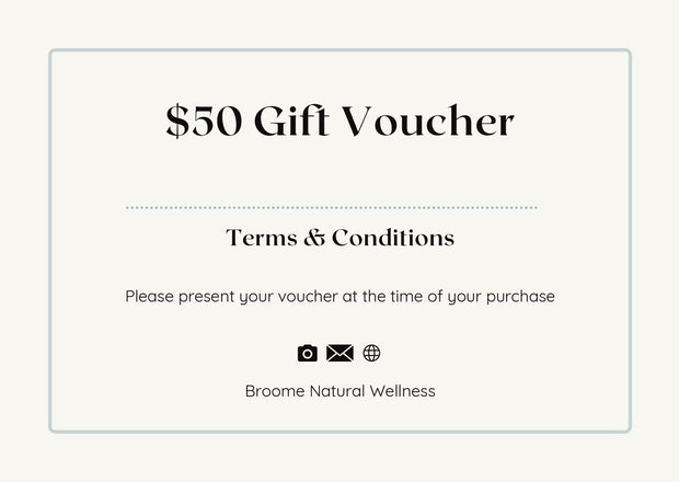 Gift Voucher Broome Natural Wellness