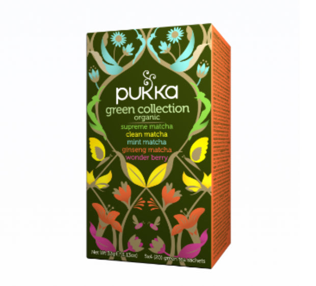 Green Collection Tea 20 Bags Pukka - Broome Natural Wellness