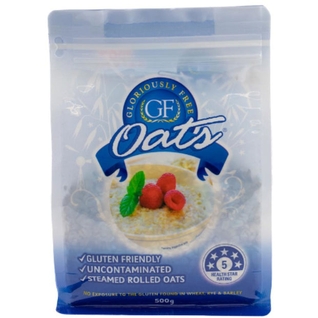 Gloriously Free GF Oats Organic 500g - Broome Natural Wellness