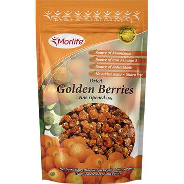 Golden Inca Berries Dry Fruit 150g Morlife - Broome Natural Wellness