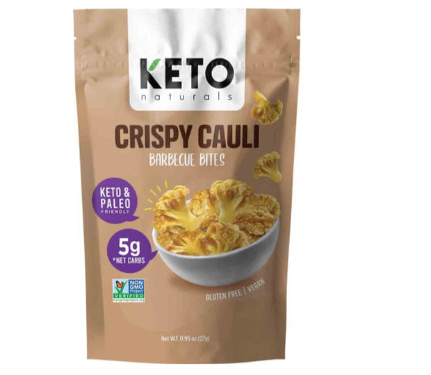 Keto Naturals Crispy Cauli Barbeque Bites 27g - Broome Natural Wellness