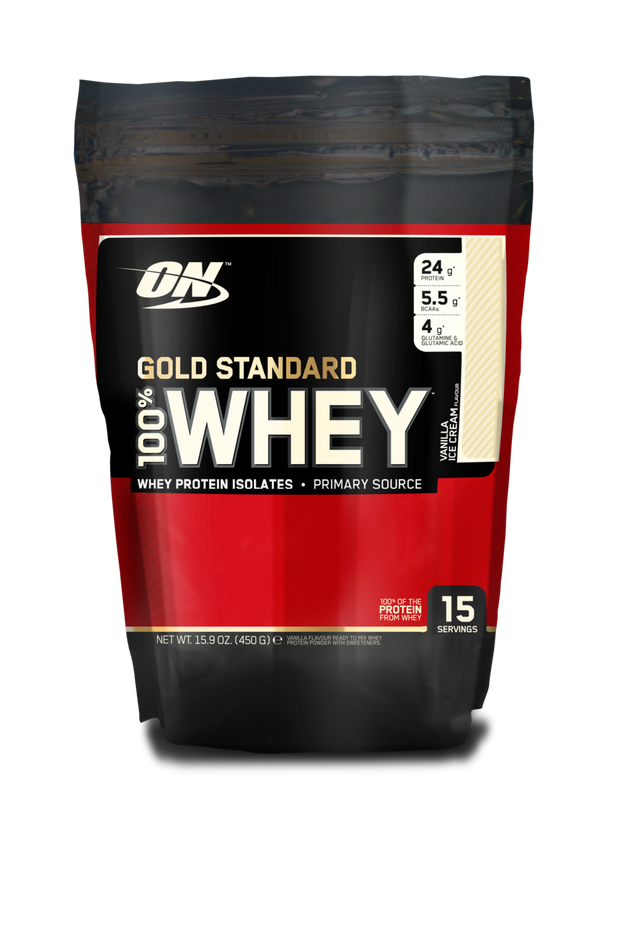 Whey 100% Gold Standard 454g Vanilla Optimum Nut