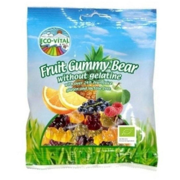 Gummy Bears 100g Eco Vital Confectionary - Broome Natural Wellness