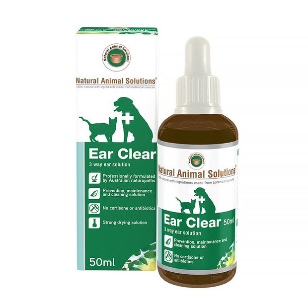 Ear Clear 50ml Natural Animal Solutions