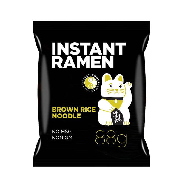 Ramen Brown Rice Instant Noodles 88g Spiral