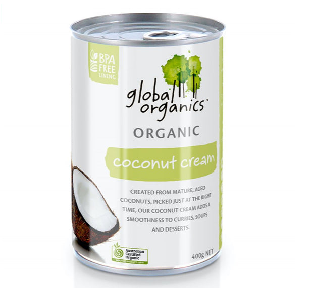 Coconut Cream 400g - Global Organics - Broome Natural Wellness