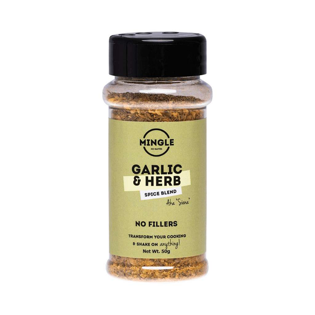 MINGLE Natural Seasoning Garlic & Herb 50g