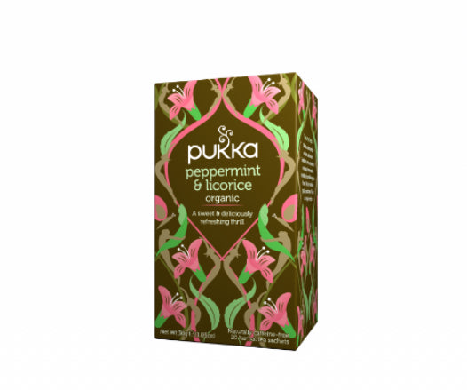 Peppermint & Licorice Tea Bags 20 Pukka - Broome Natural Wellness