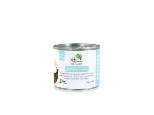 Coconut Milk 200g - Global Organics - Broome Natural Wellness
