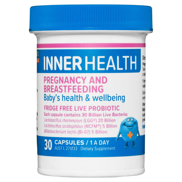Pregnancy & Breastfeeding 30C Fridge Free Inner Health