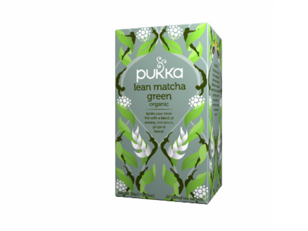 Lean Matcha Green Tea 20 Bags Pukka - Broome Natural Wellness