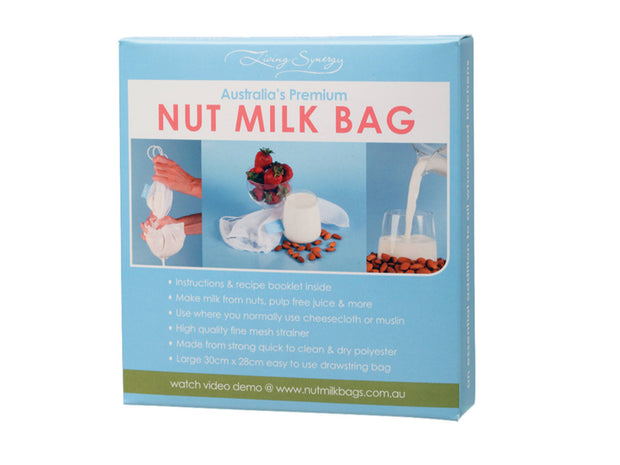 NutMilk Bag Polyester Liv Synergy - Broome Natural Wellness