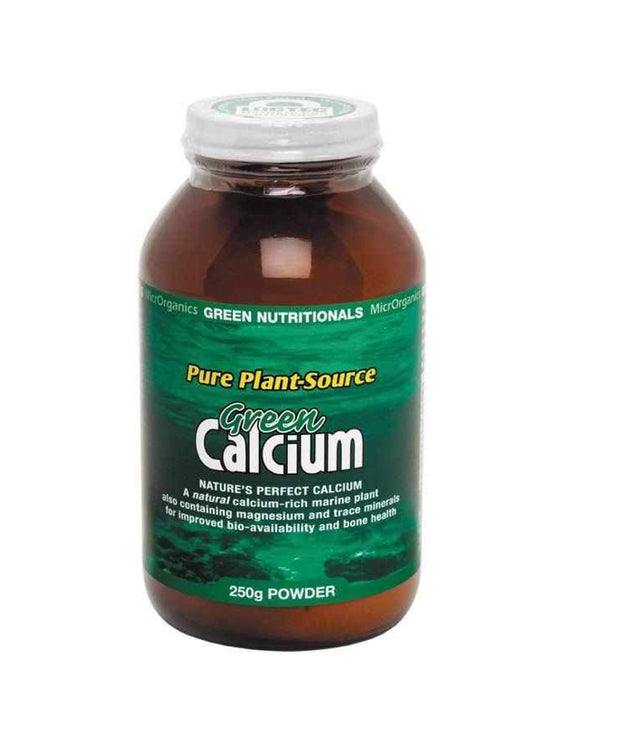 Green Calcium 250g Powder Microrganics - Broome Natural Wellness