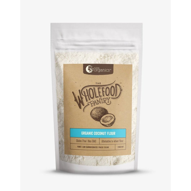 Coconut Flour Organic 250g The Wholefood Pantry - Broome Natural Wellness