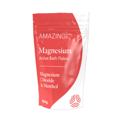 Magnesium Active Bath Flakes 800g Amazing Oils