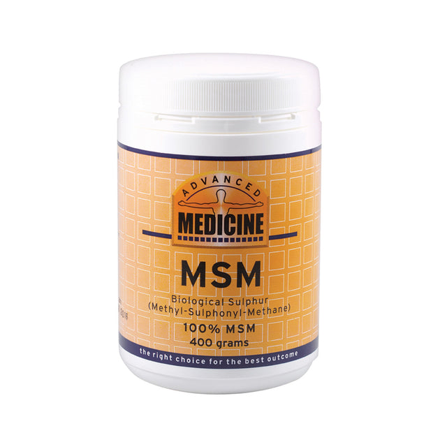 MSM 100% 400g Advanced Medicine - Broome Natural Wellness