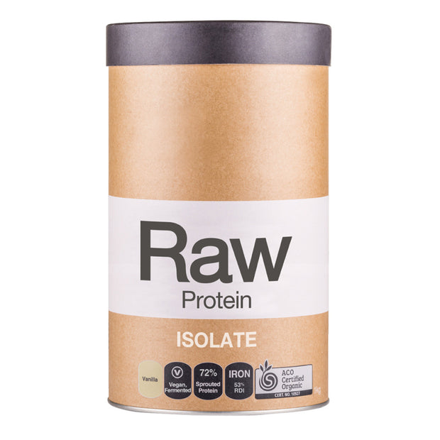 RAW Protein Isolate Vanilla 1kg Amazonia - Broome Natural Wellness