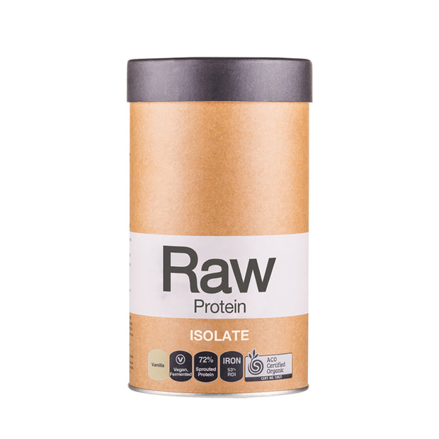 RAW Protein Isolate Vanilla 500g Amazonia - Broome Natural Wellness