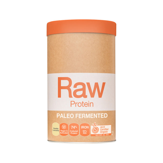 RAW Paleo Protein Fermented Valilla & Lucuma 1kg AMAZONIA - Broome Natural Wellness