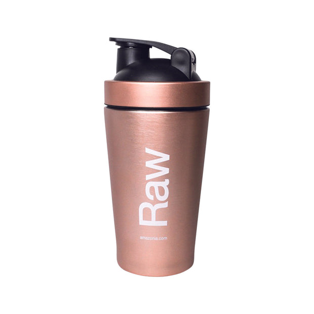 RAW Shaker Stainless Steel Rose Gold 500ml Amazonia