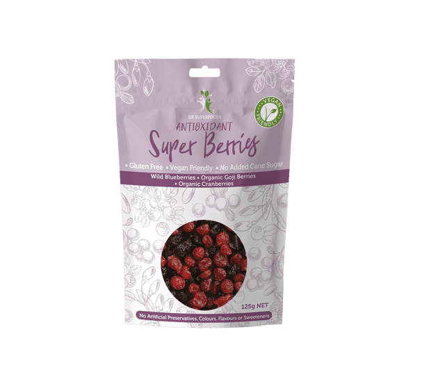 Berries Super Antioxidant 125g Dr Superfoods