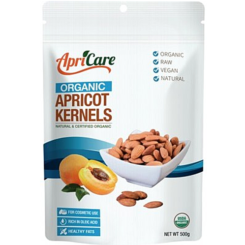 Apricot Kernals Organic Raw 500g Apricare