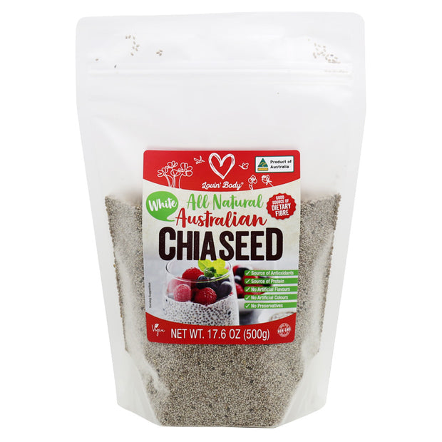 Chia Seed Black Australian 500g Chefs Choice