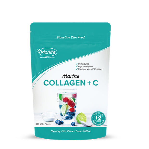 Marine Collagen + C 200g Morlife - Broome Natural Wellness