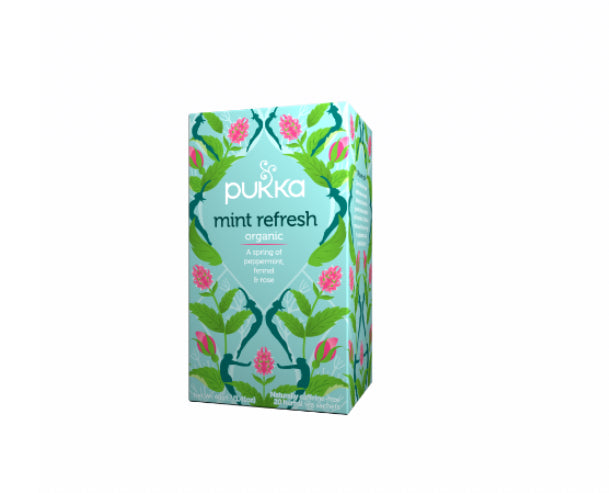 Mint Refresh Tea Bags 20 Pukka - Broome Natural Wellness