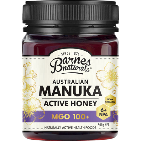 Manuka Honey Active MGO100+ 500g Barnes